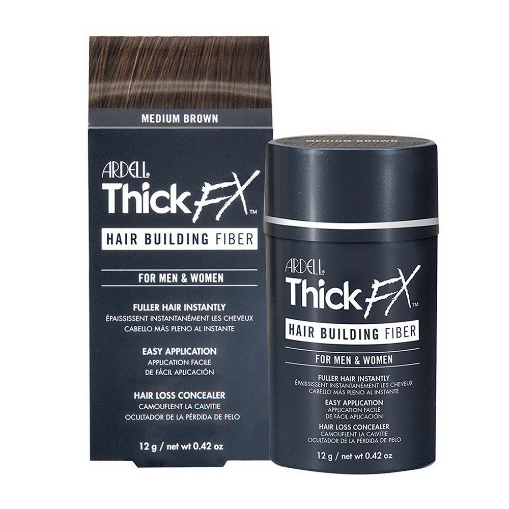 Ardell Thick FX Medium Brown Hair Building Fiber for Fuller Hair Instantly, 0.42 Oz