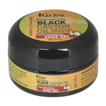 Kuza Jamaican Black Castor Oil Edge Gel, 2 Oz
