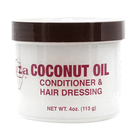 Kuza Coconut Oil Conditioner and Hair Dressing, 4 Oz