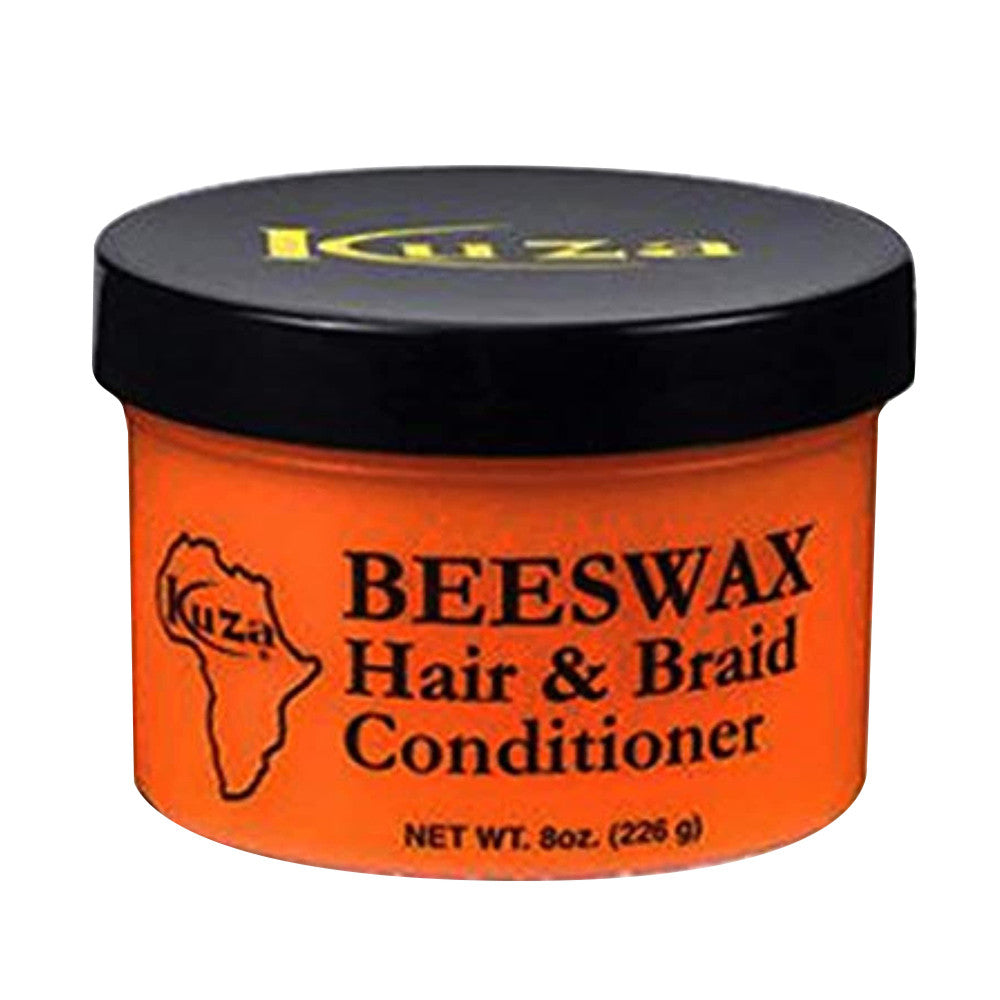 Kuza Beeswax Hair and Braid Conditioner, 8 Oz