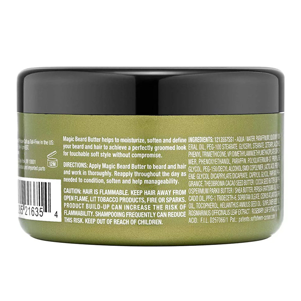 Magic Grooming Beard and Hair Butter with Cocoa Butter and Cedarwood Oil, 3.4 Oz