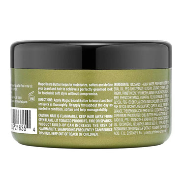 Magic Grooming Beard and Hair Butter with Cocoa Butter and Cedarwood Oil, 3.4 Oz