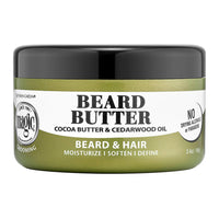 Magic Grooming Beard and Hair Butter with Cocoa Butter and Cedarwood Oil, 3.4 Oz