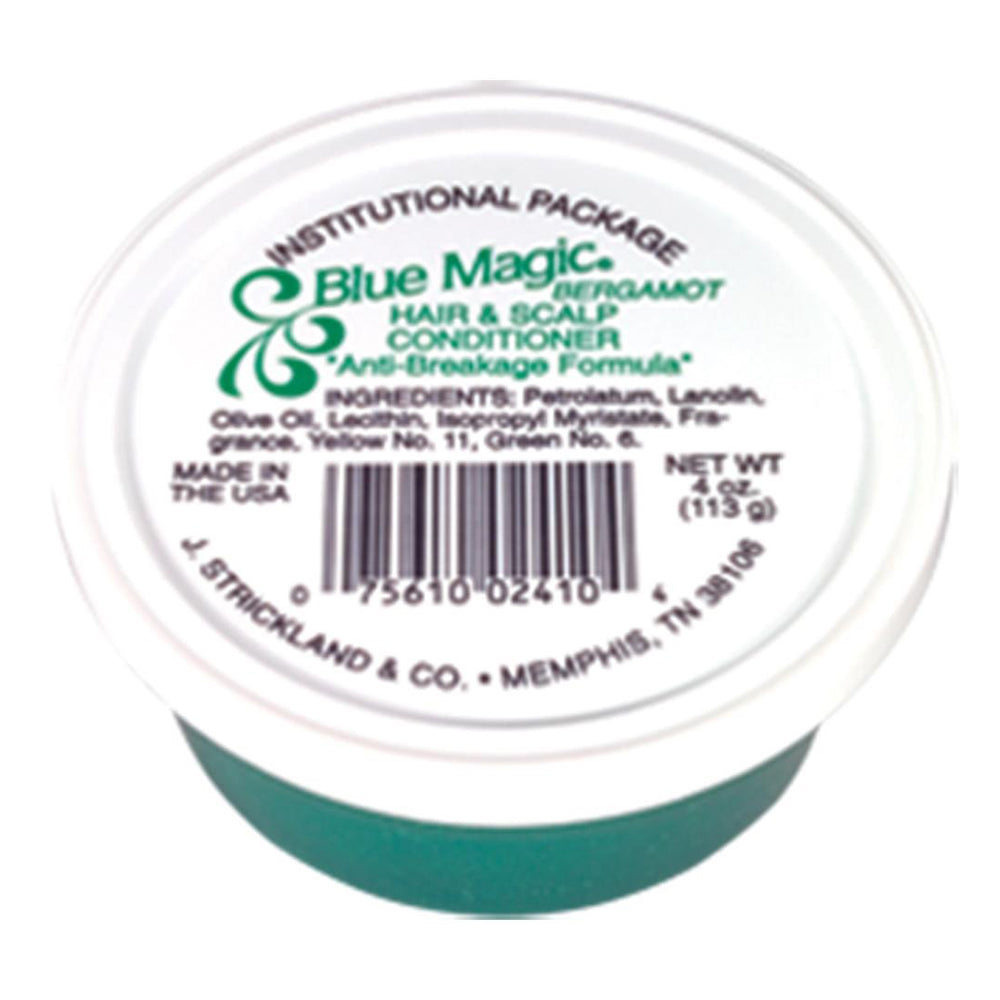 Blue Magic Bergamot Hair and Scalp Conditioner, 4 Oz