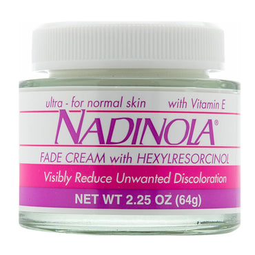 Nadinola Fade Creme Ultra for Normal Skin With Viamin E, 2.25 Oz