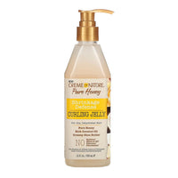 Creme of Nature Pure Honey Curl Shrinkage Defense Curling Jelly, 12 Oz
