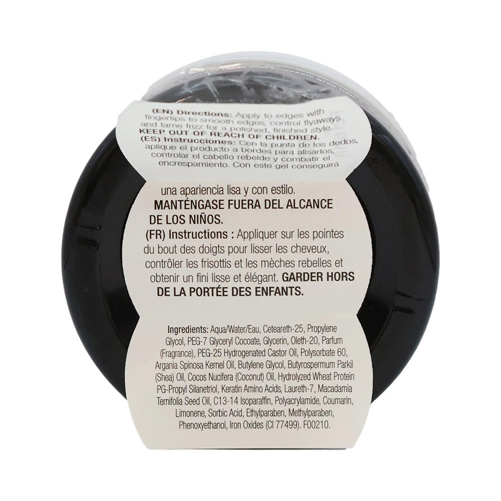 Lottabody Control Me 24 Hour Edge Gel Black with Coconut and Shea Oils, 2.25 Oz