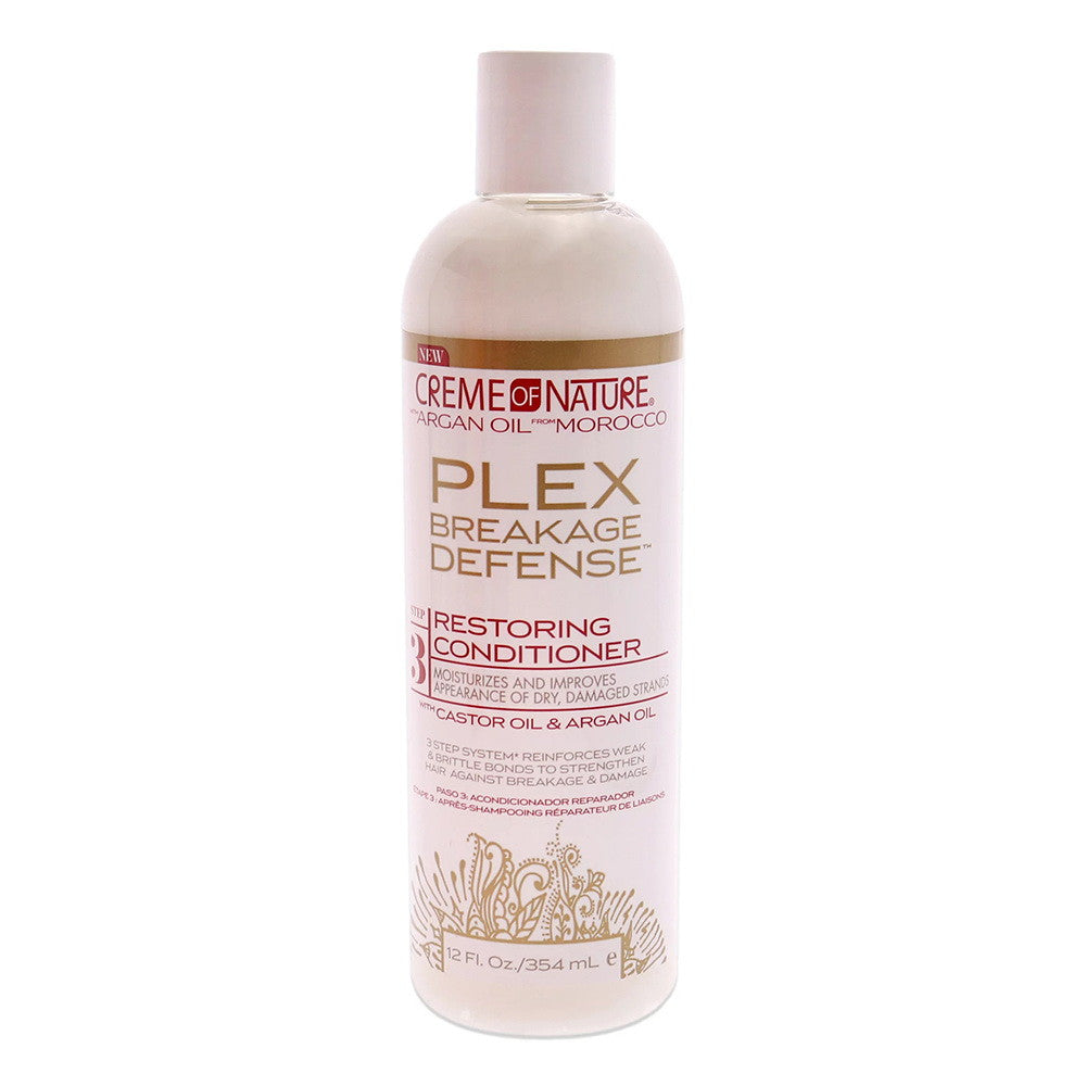 Creme of Nature Plex Breakage Defense Restoring Conditioner, 12 Oz