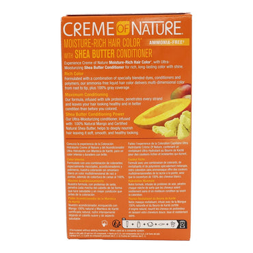Creme of Nature Moisture Rich Hair Color with Shea Butter, C32 Spiced Red, 1 Ea