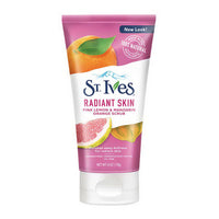 St Ives Radiant Skin Pink Lemon and Mandarin Orange Scrub, 6 Oz