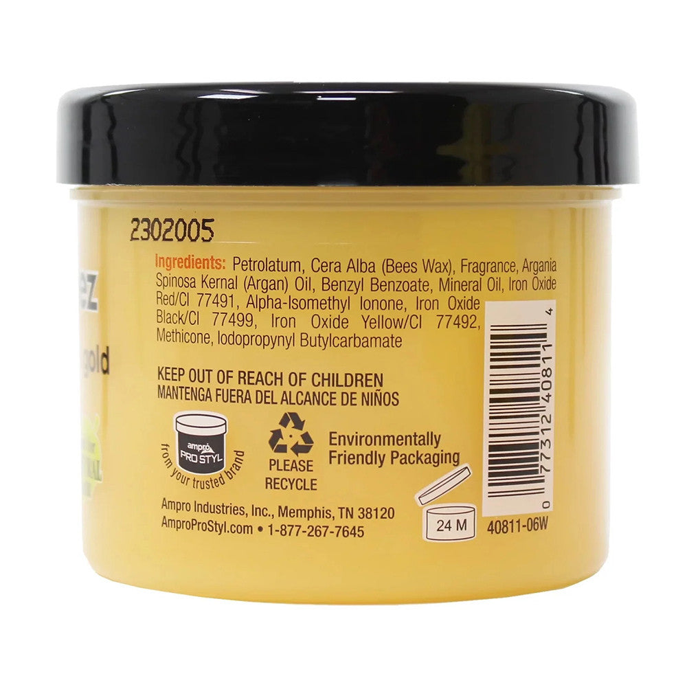 Ampro Pro Style Honey Beez Stylin Beez Wax Gold, 4 Oz