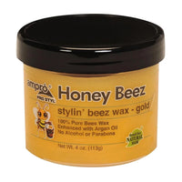 Ampro Pro Style Honey Beez Stylin Beez Wax Gold, 4 Oz