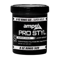 Ampro Pro Style Protein Styling Gel Bonus Size, Super Hold, 8 Oz