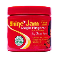 Shine n Jam Magic Fingers Braiding Gel, 16 Oz