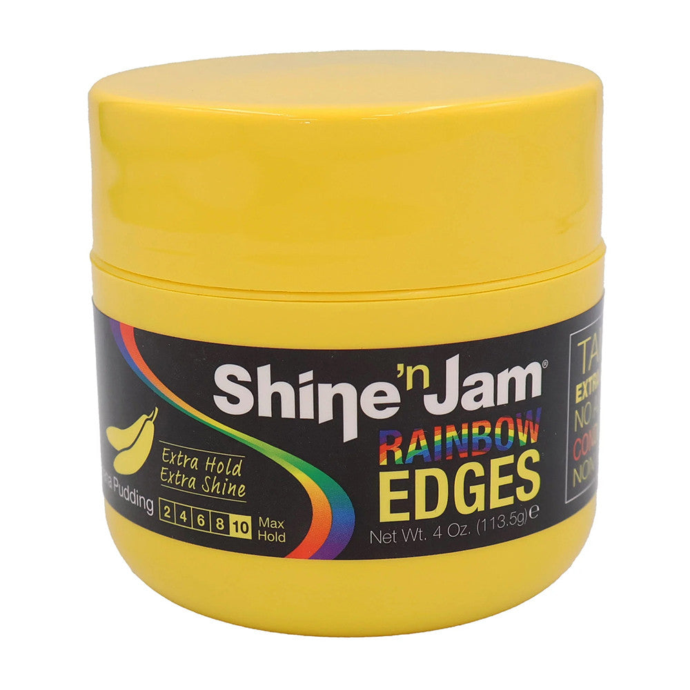 Ampro Shine N Jam Rainbow Edges, Banana Pudding, 4 Oz