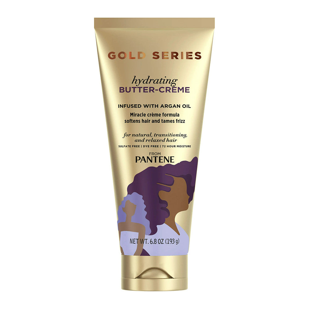 Pantene Gold Series Hydrating Butter Cream with Argan Oil, 6.8 Oz