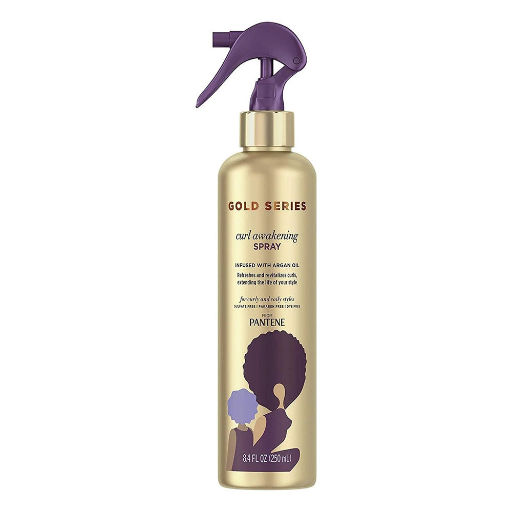 Pantene Gold Series Curl Awakening Spray, 8.4 Oz
