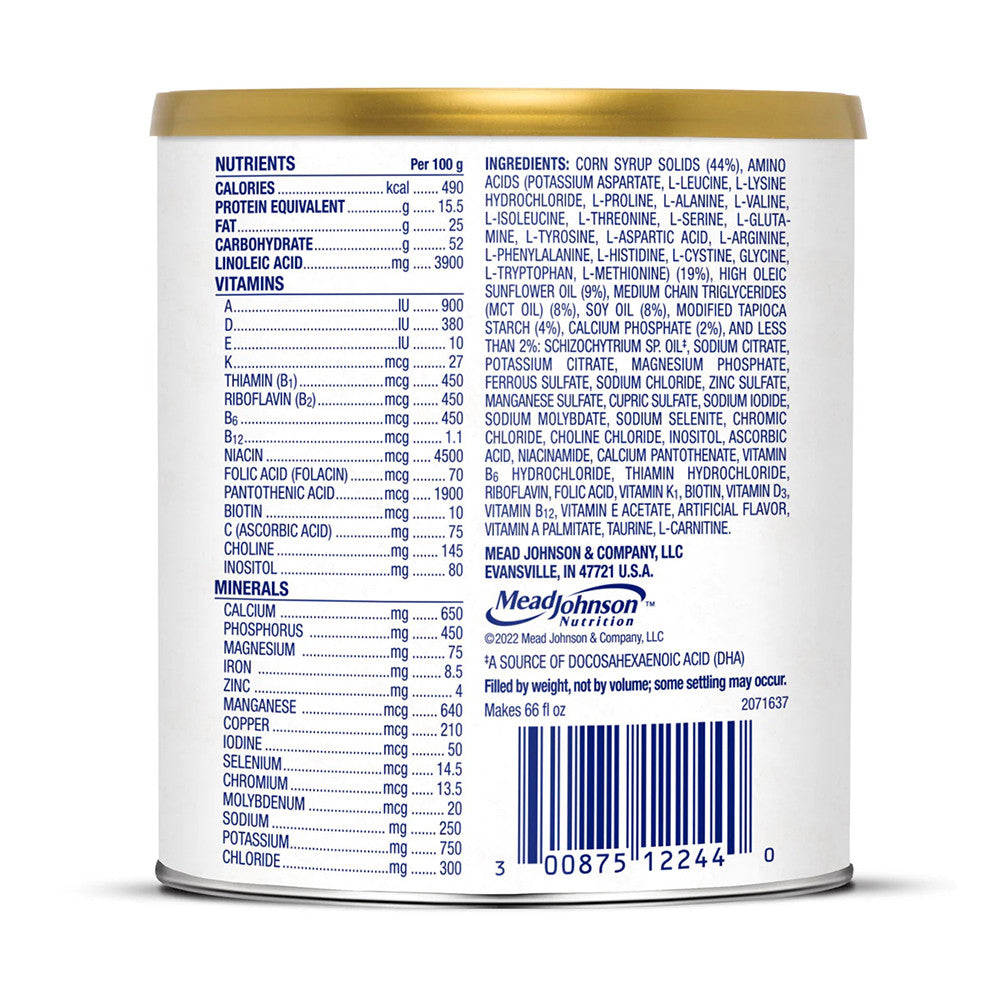 Nutramigen PurAmino Junior Vanilla Powder Formula, 14.1 Oz, 4 Ea