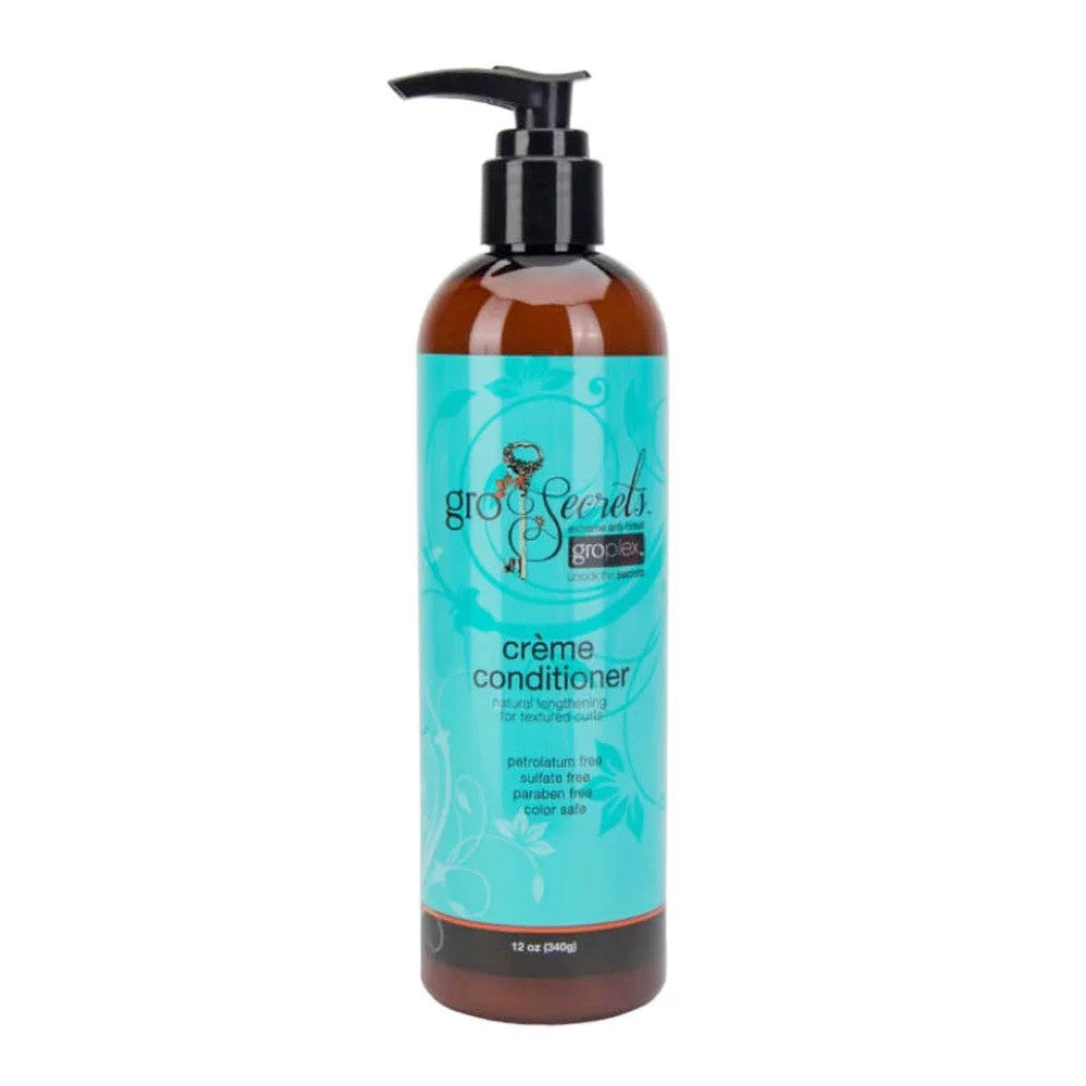 Gro Secrets Creme Sulfate Free Conditioner, 12 Oz