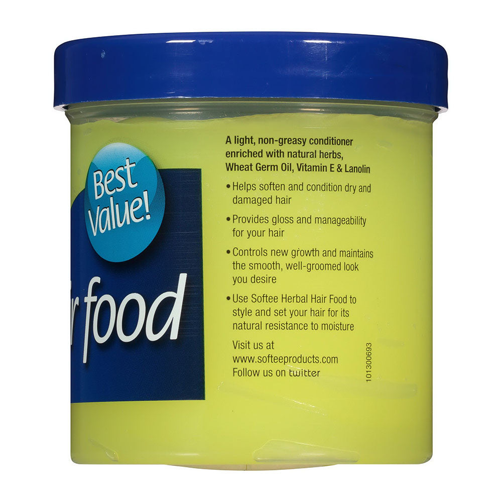 Softee Hair Food Enriched with Vitamin E, 12 Oz