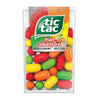 Tic Tac Fruit Adventure Mints, Case Of 12, 1 Oz
