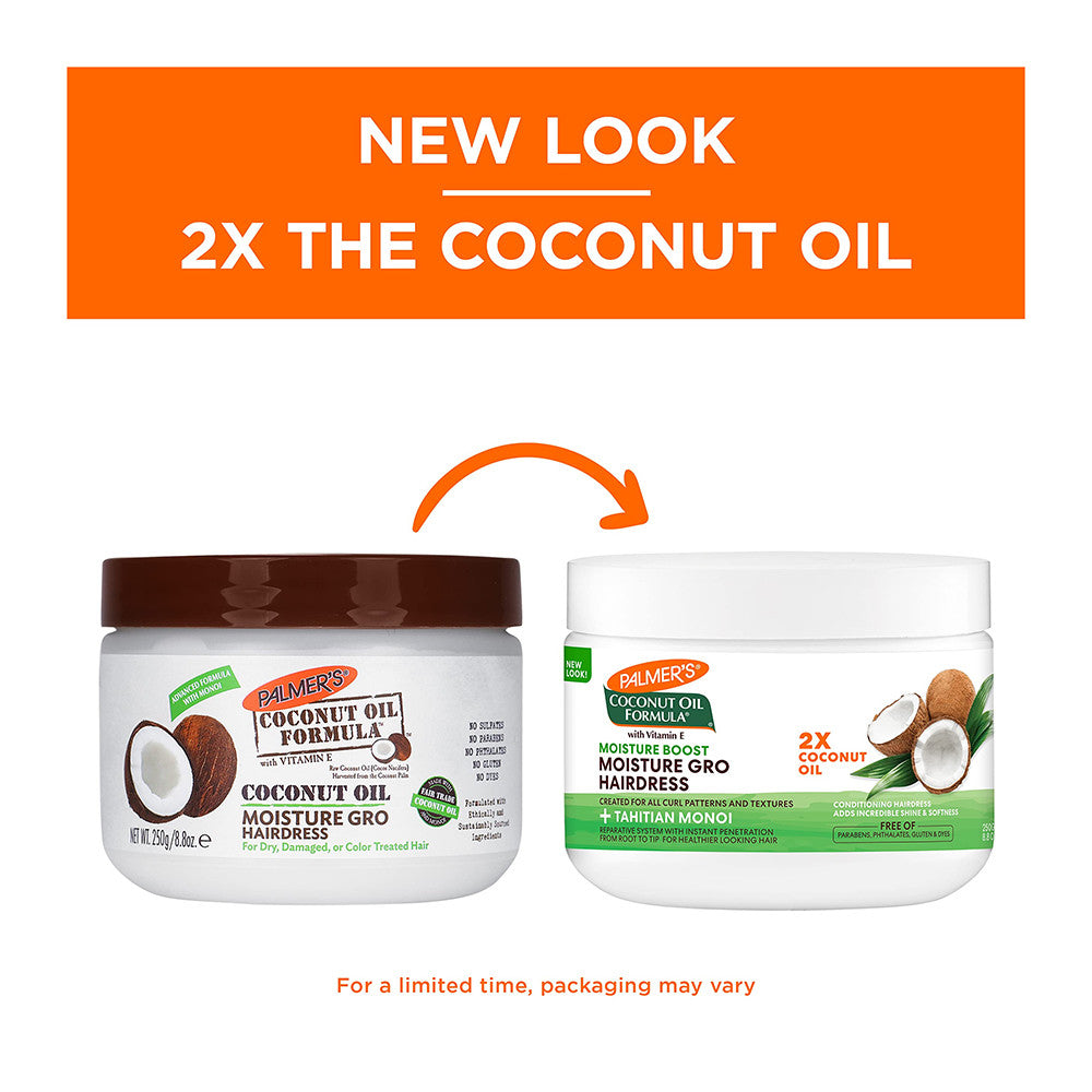 Palmers Coconut Oil Formula Moisture Gro Hair Dress With Vitamin E 8.8 Oz