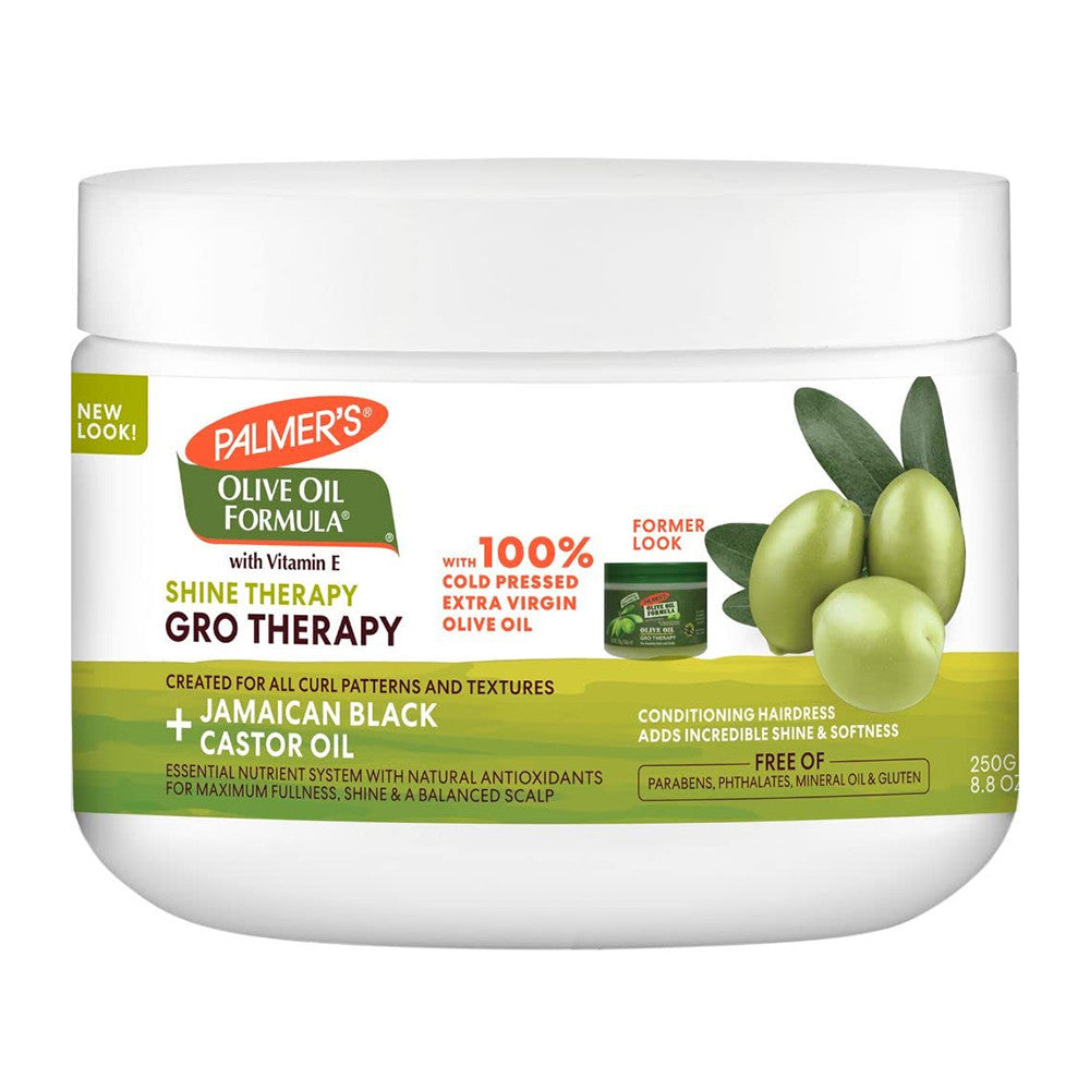 Palmers Olive Oil Formula Gro Therapy Balm With Extra Virgin, 8.8 Oz