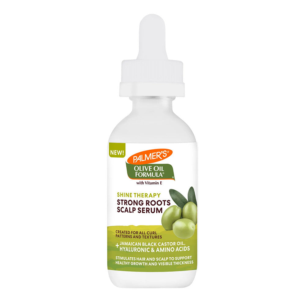 Palmers Olive Oil Formula Shine Therapy Strong Roots Scalp Serum, 1.85 Oz