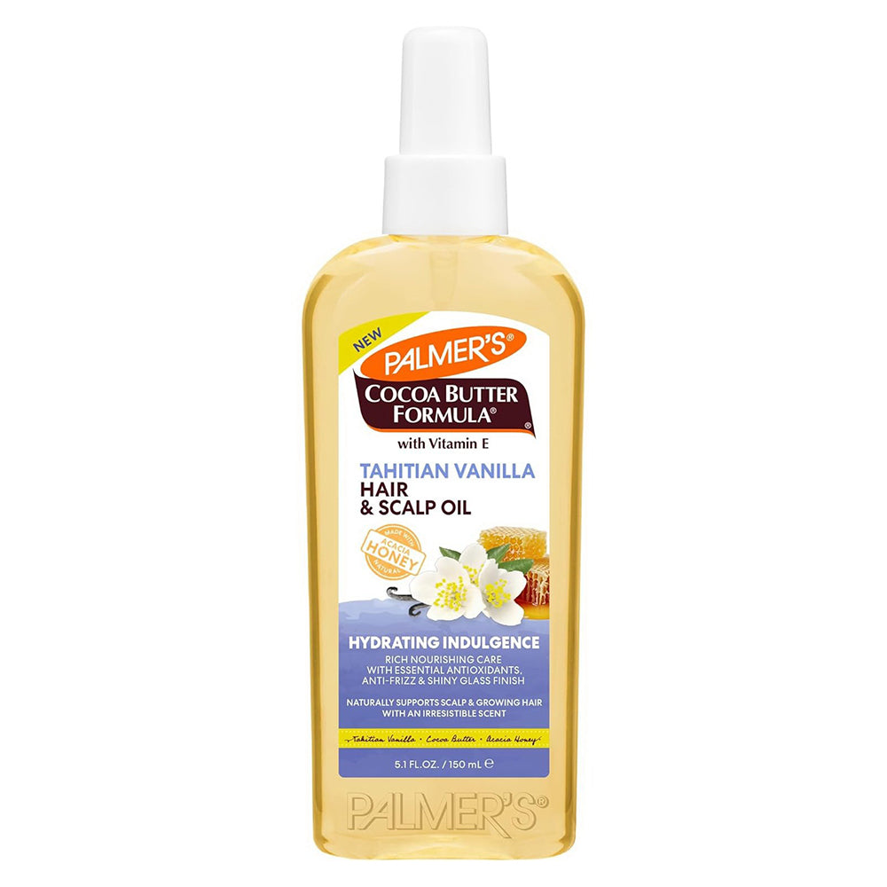 Palmers Hair and Scalp Oil Tahitian Vanilla Moisturizing Hair Oil Treatment 5.1Oz (151ml)