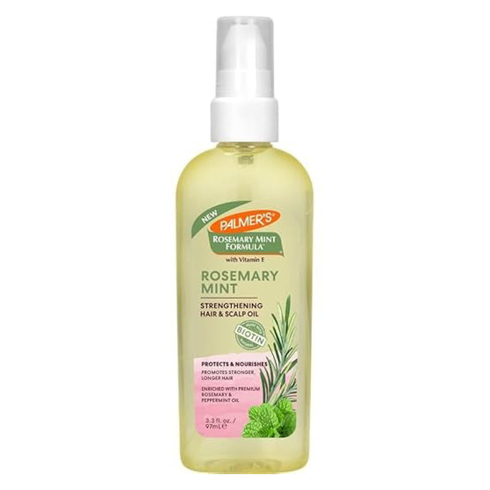 Palmers Rosemary Mint Hair and Scalp Oil for Strengthening and Softness 3.3Oz (97ml)