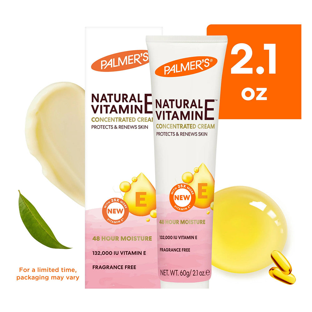 Palmers Natural Vitamin E Concentrated Cream, 2.1 Oz