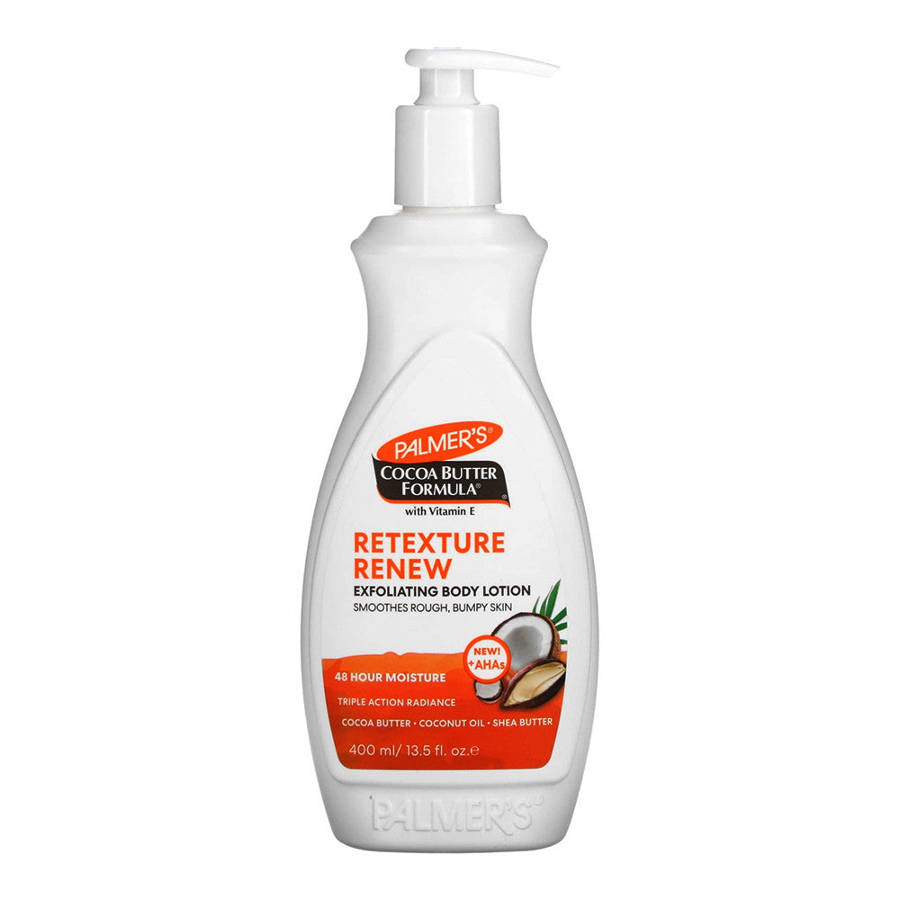 Palmers Cocoa Butter Formula With Vitamin E Retexture Renew Exfoliating Body Lotion, 13.5 Oz