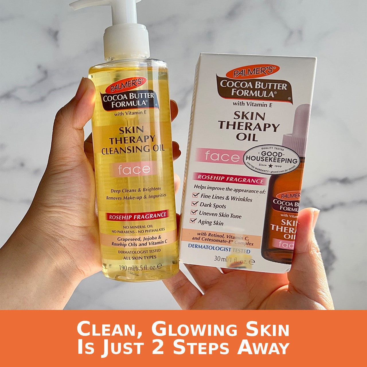Palmers Cocoa Butter Formula Skin Therapy Cleansing Face Oil, 6.5 Oz