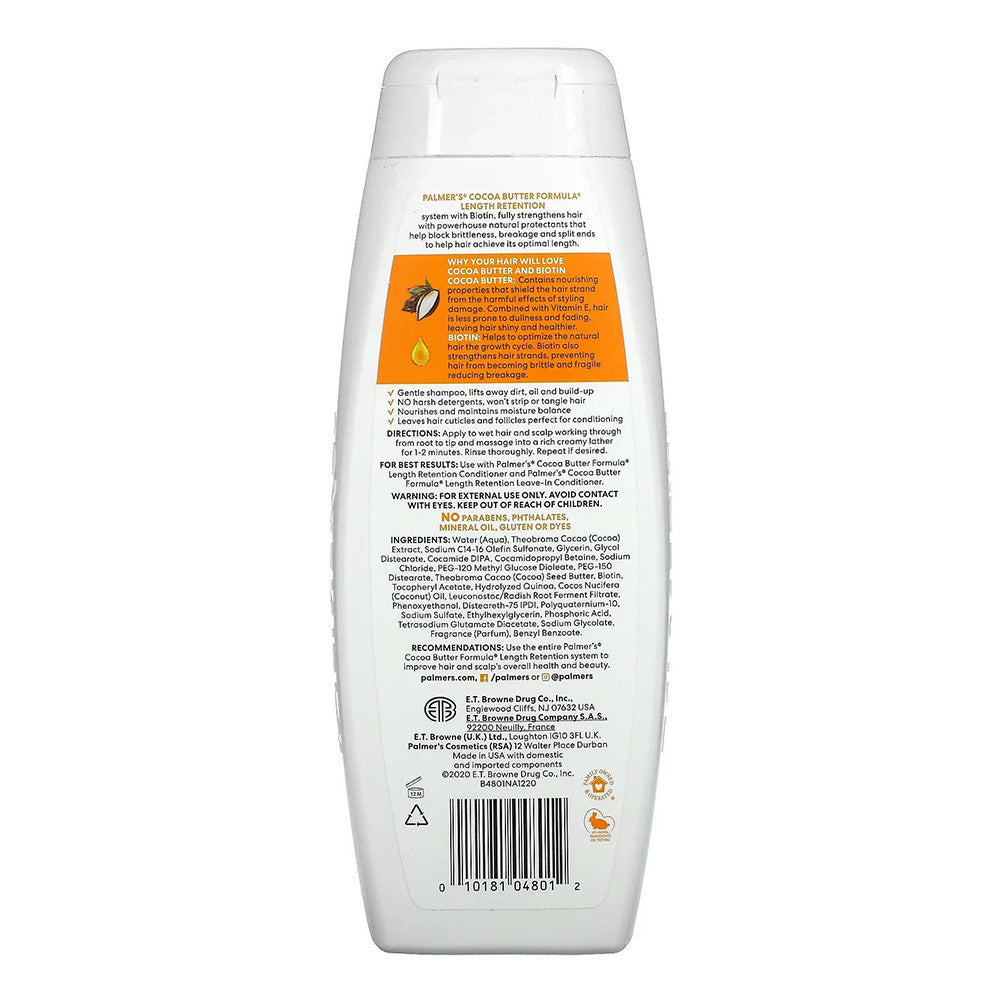 Palmers Cocoa Butter Formula Length Retention Shampoo, 13.5 Oz
