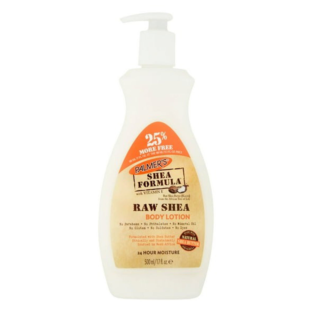 Palmers Raw Shea Butter Body Lotion with Vitamin E Bonus 17Oz (500ml)