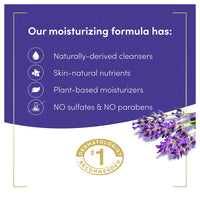 Dove Relaxing Body Wash Lavender Oil and Chamomile Cleanser, 20 Oz