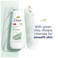Dove Purifying Detox Nourishing Body Wash for Dry Skin, 22 Oz