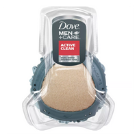 Dove Men Plus Care Active Clean Shower Scrubbing Tool, Maximum Body Scrub, 1 Ea