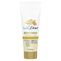Baby Dove Sensitive Skin Care Hypoallergenic Cream, 8 Oz