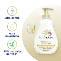 Baby Dove Sensitive Skin Care Hypoallergenic Wash, 13 Oz