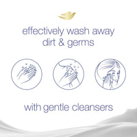 Dove Beauty Bar Gentle Skin Cleanser Original Made With 1/4 Moisturizing Cream, 3 Ea, 3.17 Oz
