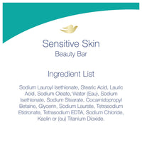 Dove Sensitive Skin Beauty Bar, Unscented, 3 Ea, 3.17 Oz