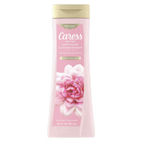 Caress Body Wash for Women, Daily Silk White Peach, for Dry Skin, 20 Oz