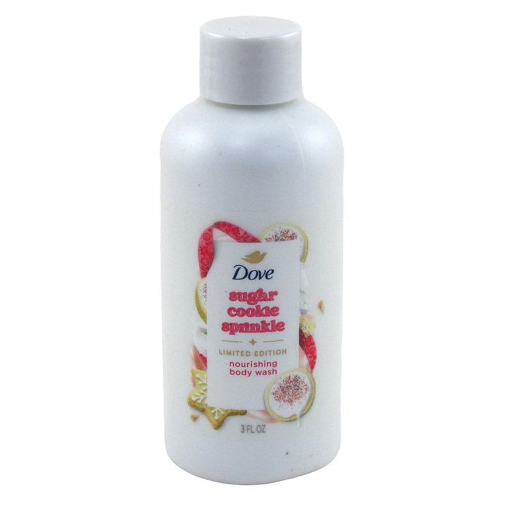 Dove Body Wash Sugar Cookie Sprinkle Moisturizing Skin Cleanser 3Oz (89ml)