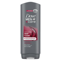 Dove Men Plus Care Exfoliating Deep Clean Body And Face Wash, 18 Oz