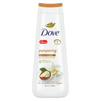 Dove Pampering Shea Butter and Warm Vanilla Liquid Body Wash, 20 Oz