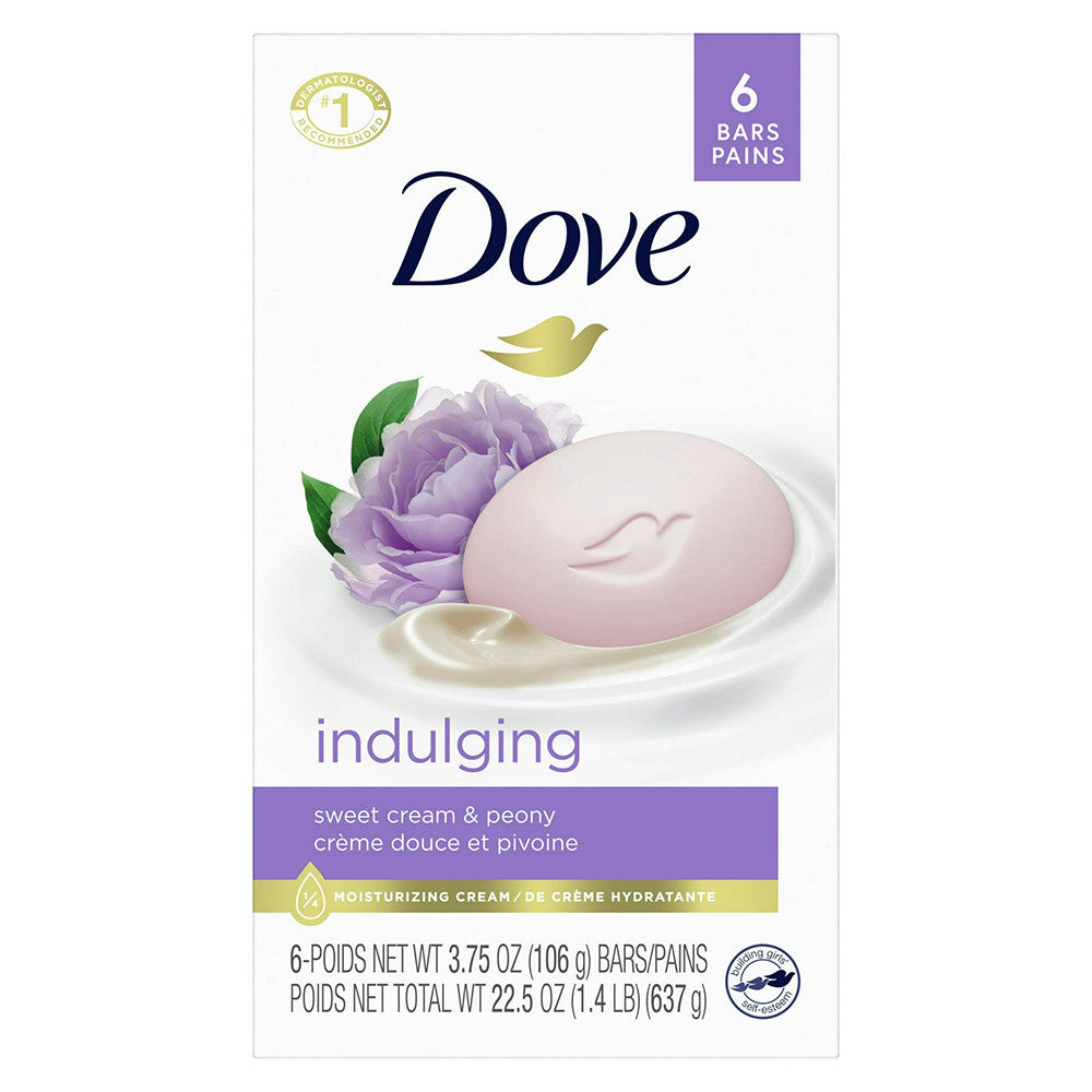 Dove Renewing Soap Bars, 6 Ea