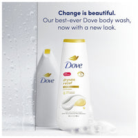 Dove Dryness Relief with Jojoba Oil Womens Body Wash Soap, 20 Oz