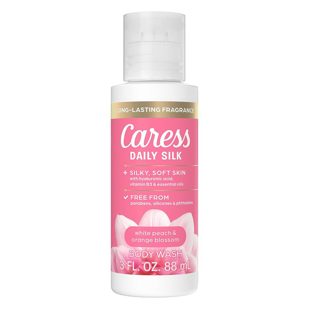 Caress Body Wash Daily Silk Soft Skin Long Lasting Fragrance 3Oz (88ml)