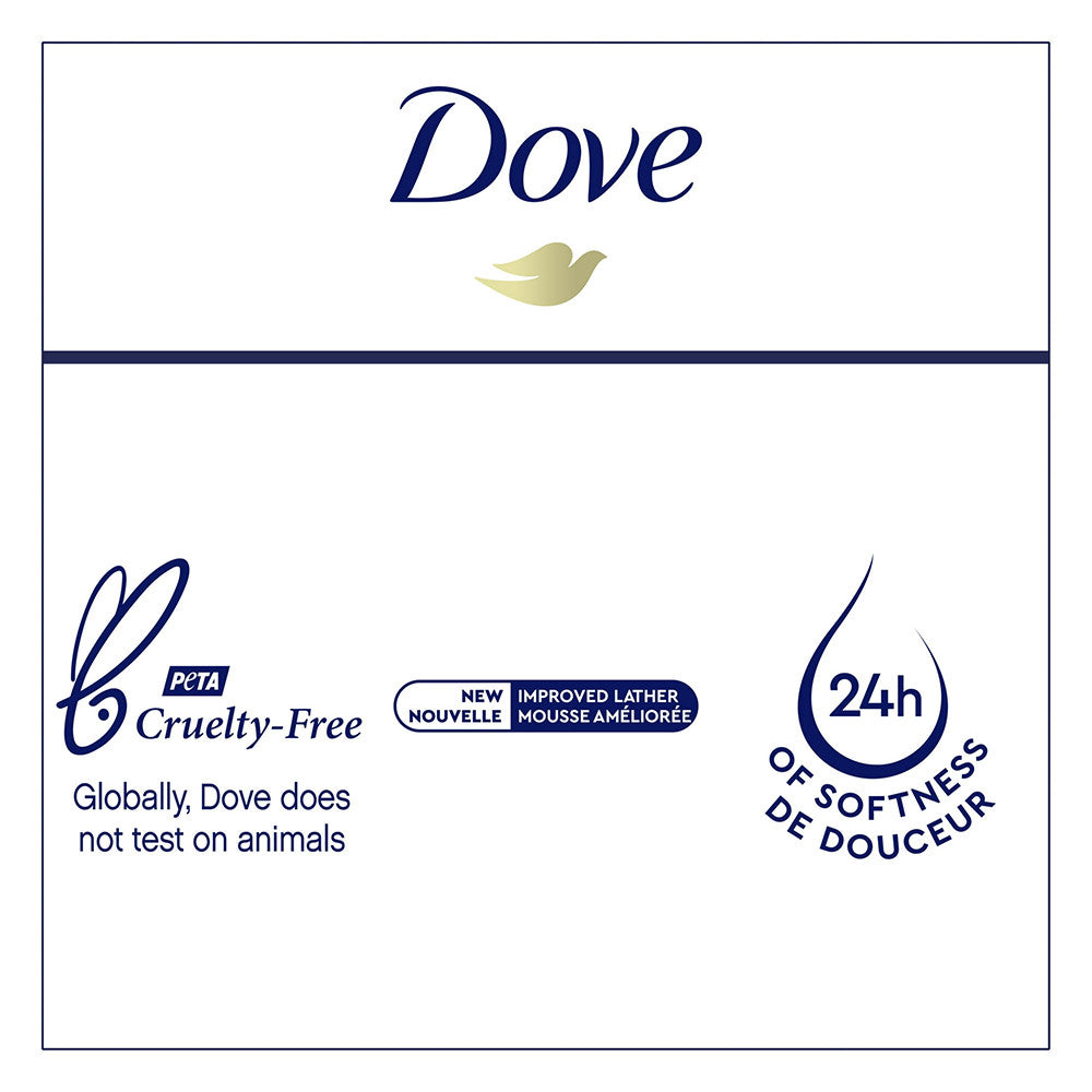 Dove Beauty Instant Foaming Sensitive Skin Body Wash, 13.5 Oz
